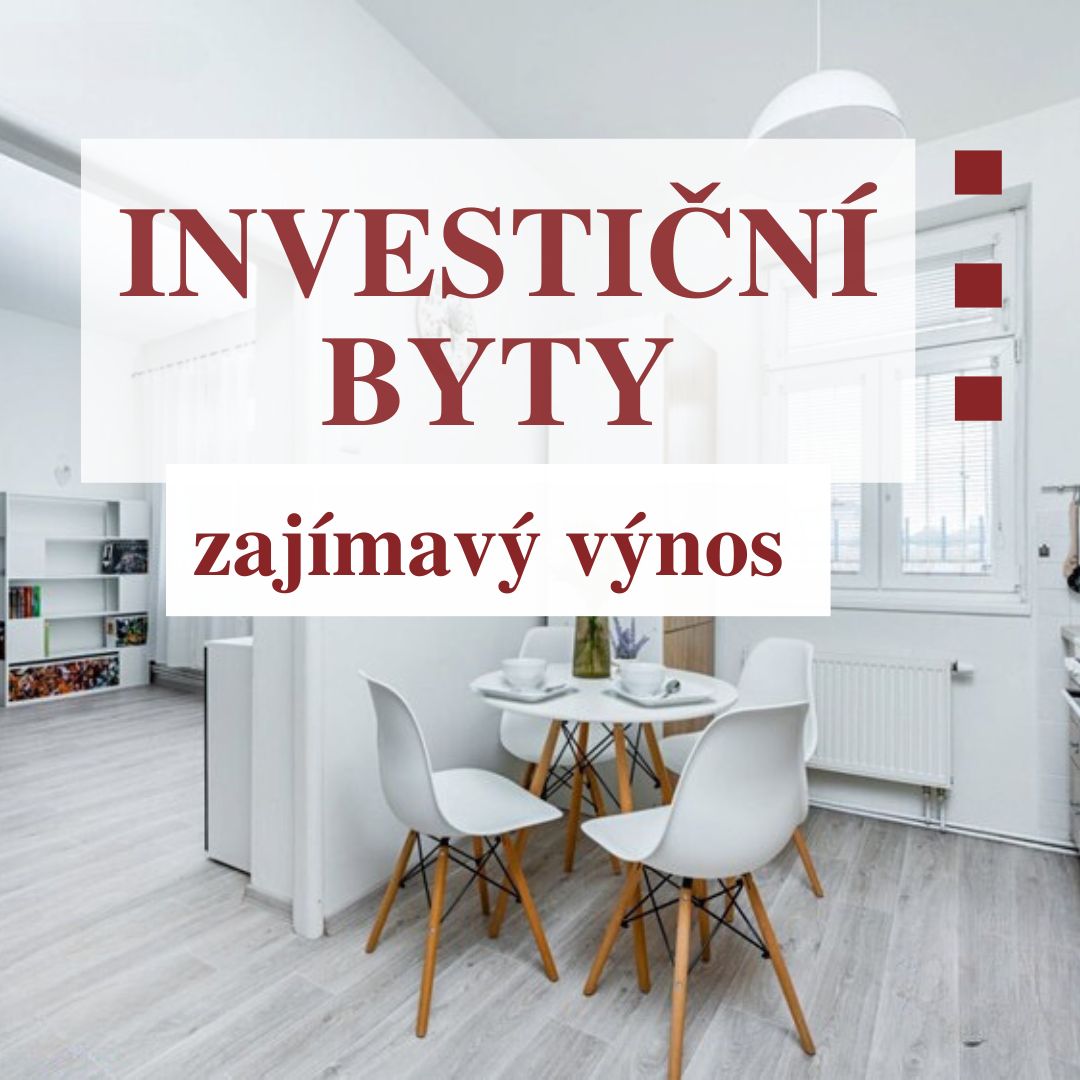 Investiční byty - zajímavý výnos